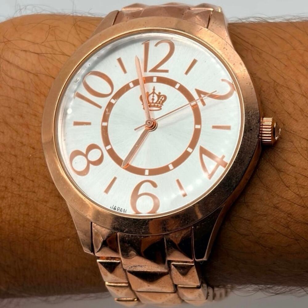Rose Gold Crown Men’s Watch